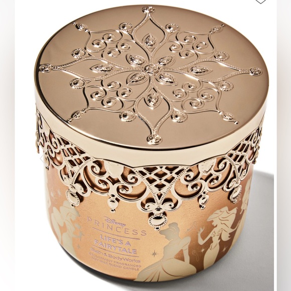 Disney X Bath & Body Works “Life’s A Fairytale” 3 Wick Candle
